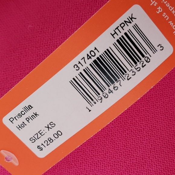 JUDE CONNALLY PRISCILLA SWEATER PIMA COTTON Hot Pink, Size XS NWT - Picture 12 of 16